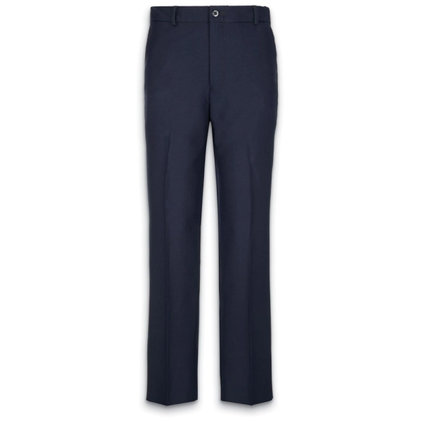 Women's Window Clerk Slacks Navy Straight Fit