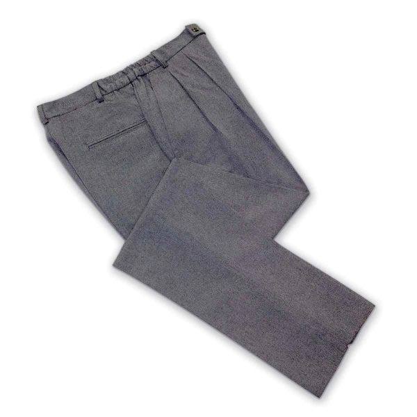 BEVAN UP wide gray slacks スラックス BEVAN UP wide gray slacks スラックス