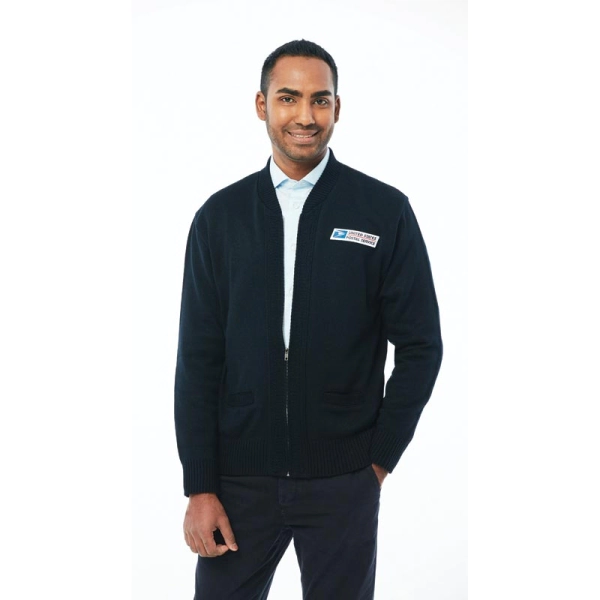 USPS Postal Cardigan Work Sweater for Mail Handlers Maintenance
