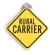 Rural Carrier Car Window Sign - 