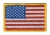 Sew-On USPS Patch - Small American Flag