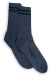 Wrightsock Crew Sock Blue with Blue Stripes M-XL