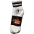 Thorogood Mini Crew Postal Socks White w Blue Stripes-3 Pk