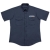 Men's USA Navy Short Sleeve Work Shirt