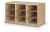 9 Compartment Wood Hold Mail Bin
