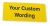 Silk Screening Charge for Mail Tray Card