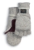 Knit Fingerless Gloves with Hood