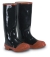 Plain Toe Rubber Boot 16