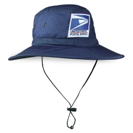 United States Postal Service Post Office Relaxed Cotton Dad Cap Hat Blue USPS Custom Embroidered USPS Flat Bill Snapback Hats Uniform  main image 2